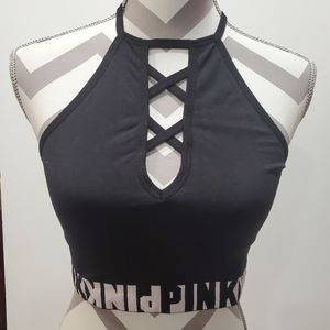 PINK Black Sports Bra